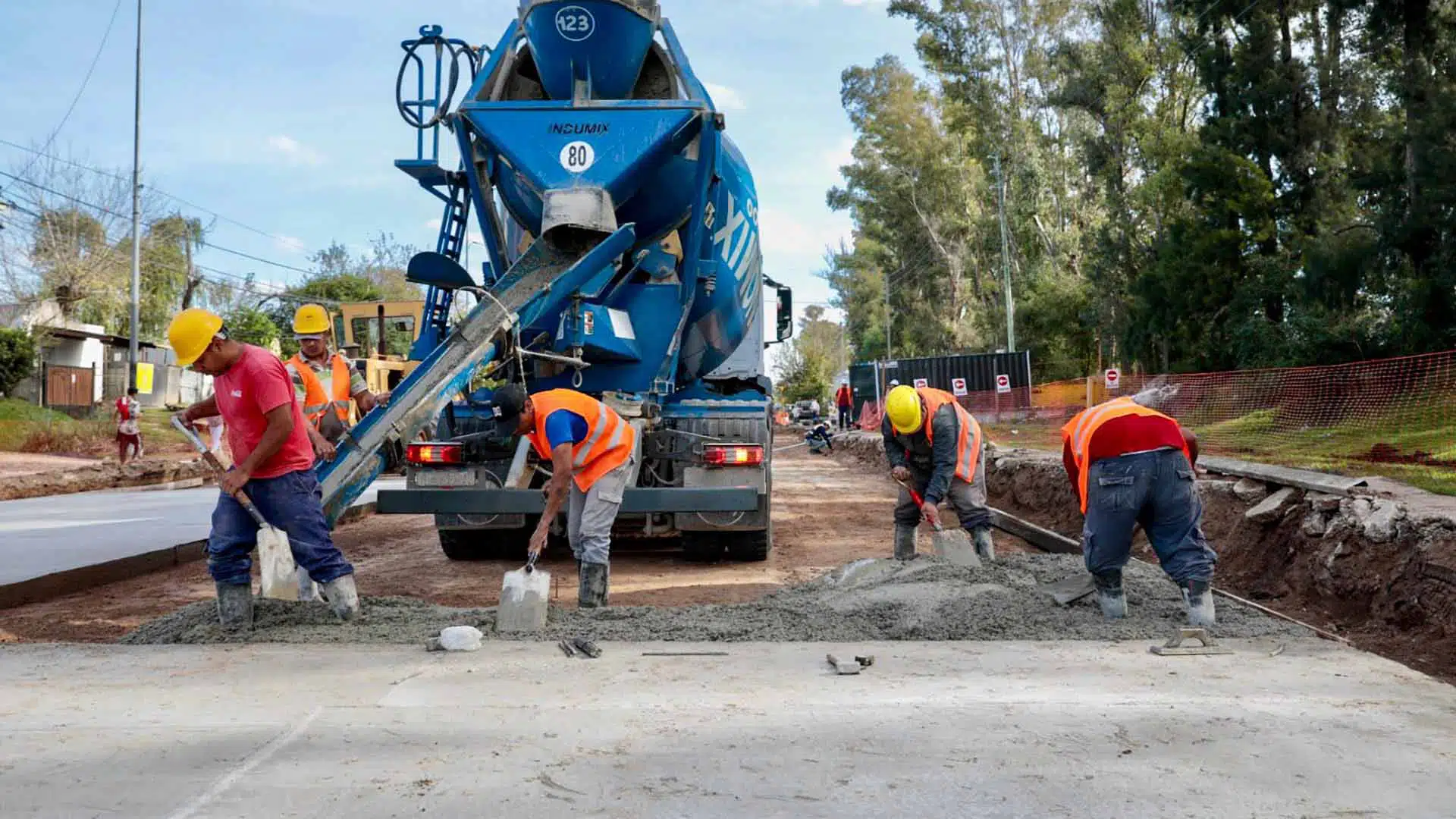 Obra ingreso a Manzanares