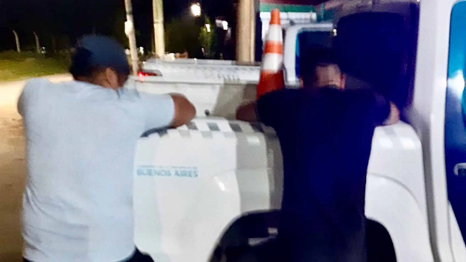 Detenidos robo cables La Montura