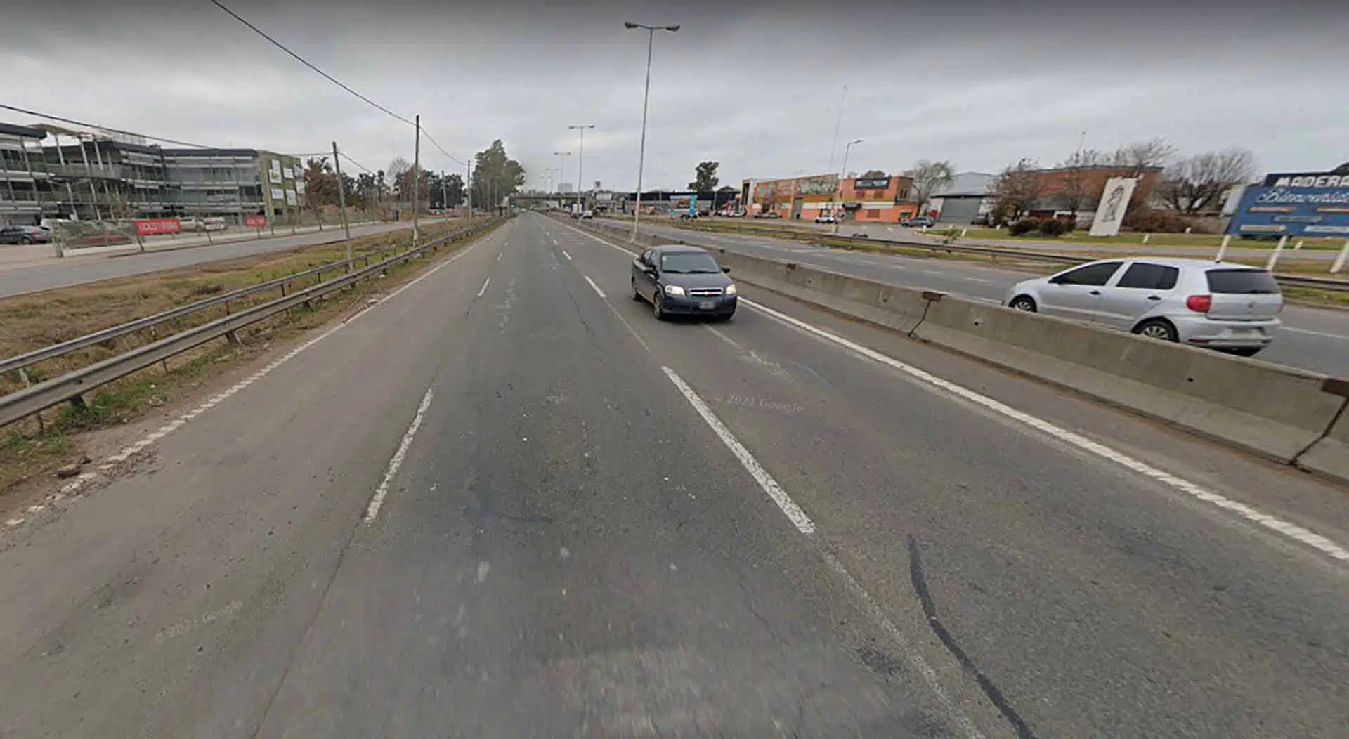 vuelco ruta 8