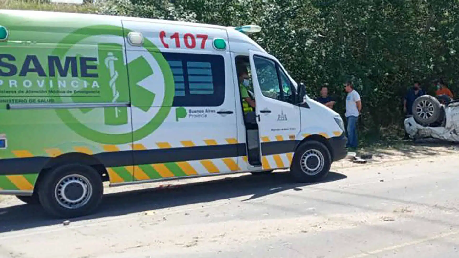 Vuelco Ruta 34