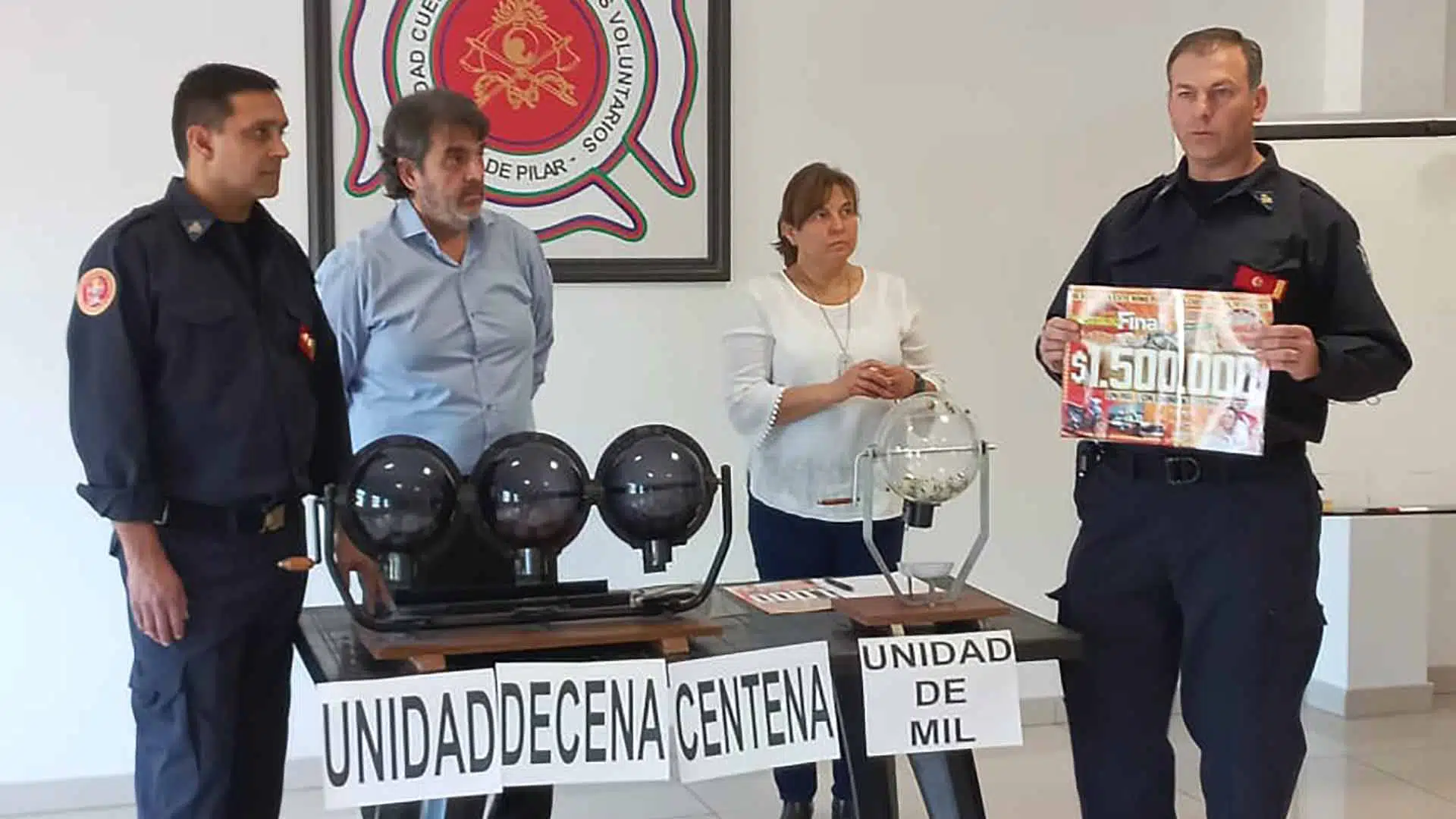 Rifa bomberos