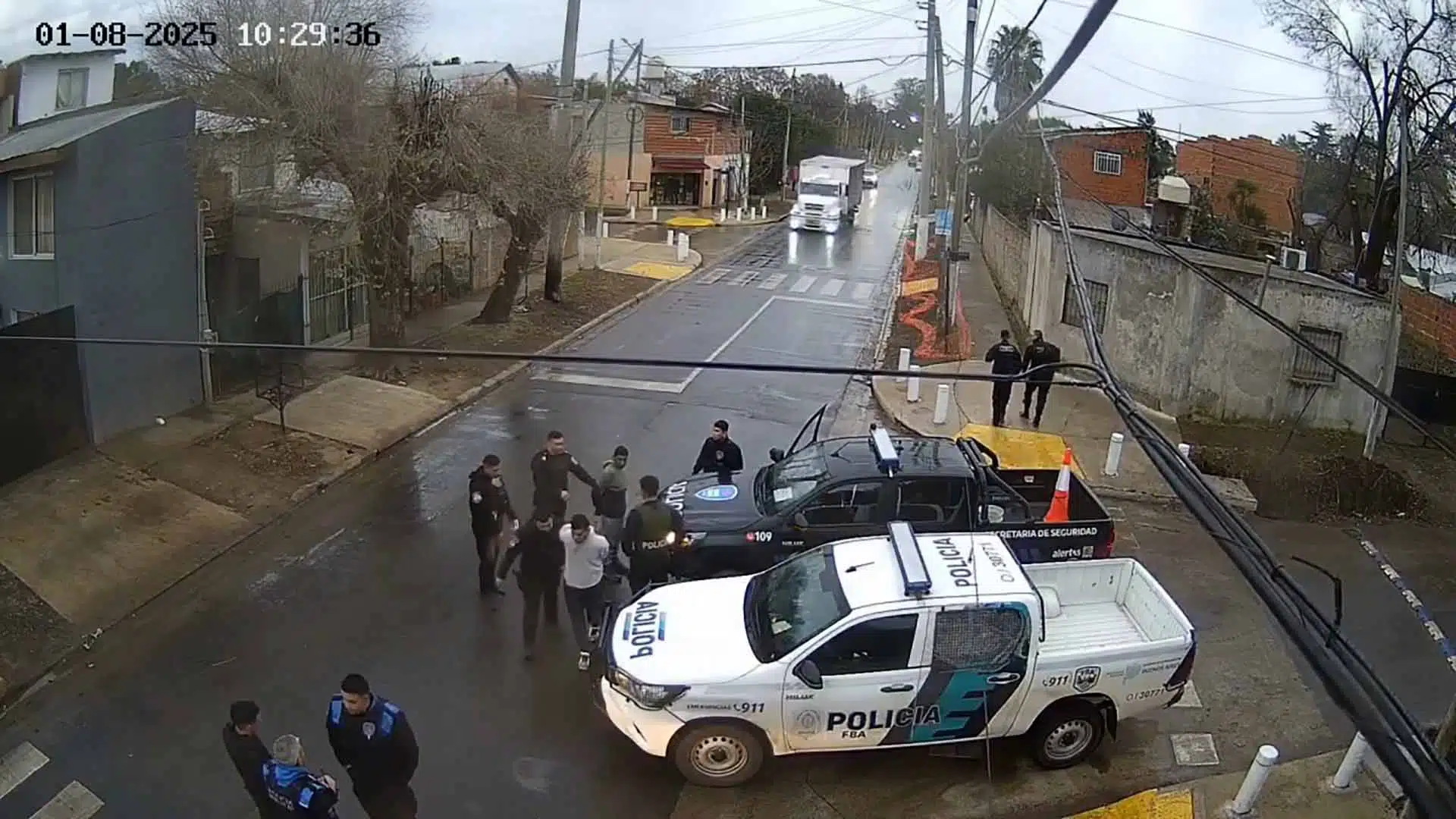 Detenidos robo celular Del Viso