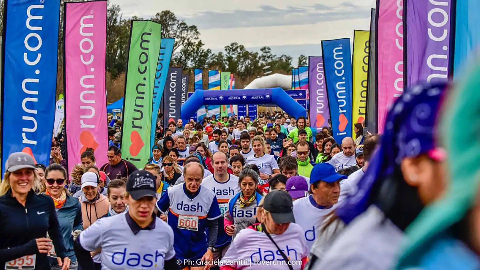 Maratón solidaria Austral