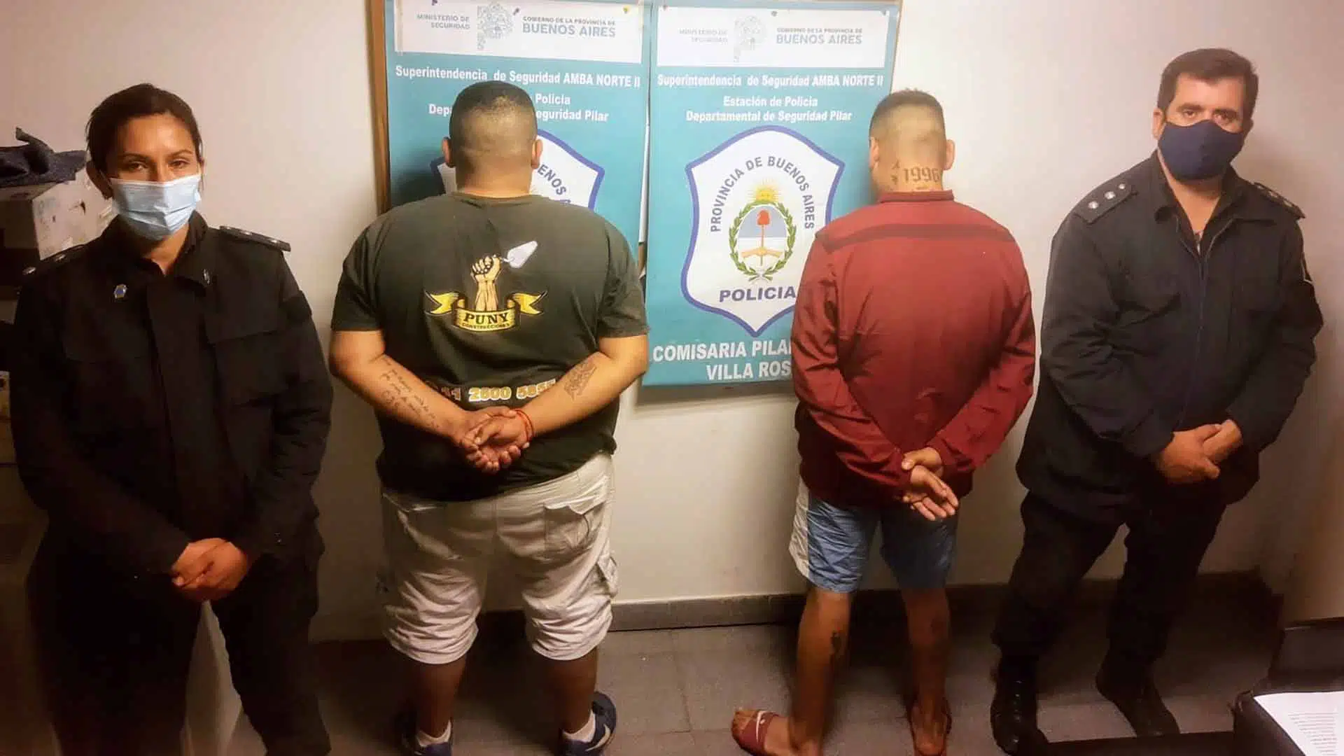 detenidos entraderas