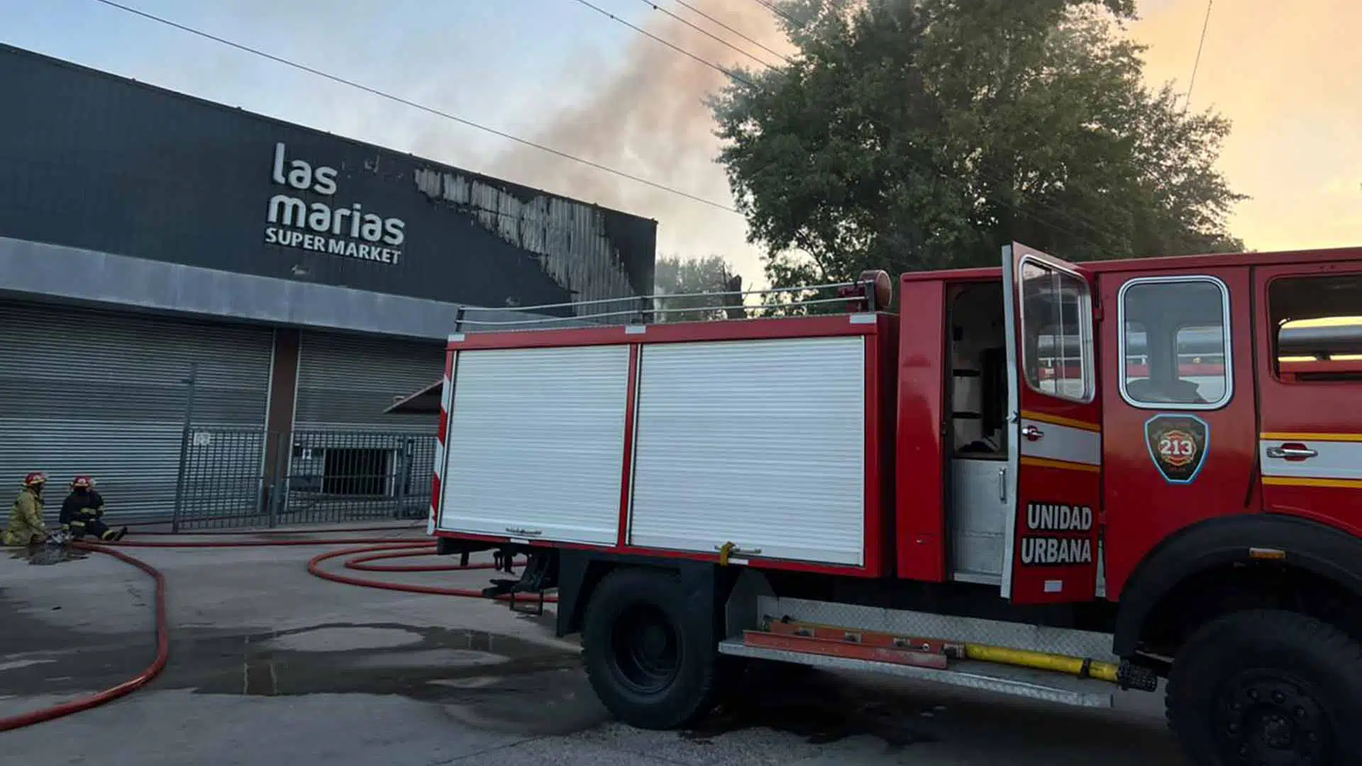 incendio supermercado chino del viso